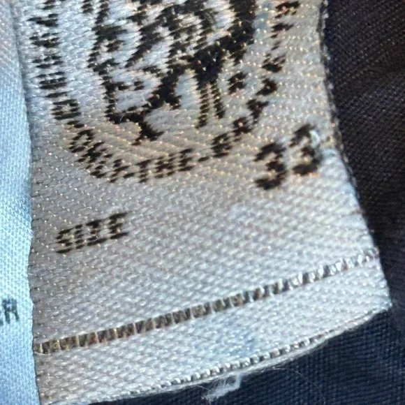 Diesel Booster Jeans Mens 33 Dark Wash Slim Straight Button Fly Stretch Denim - Picture 14 of 17